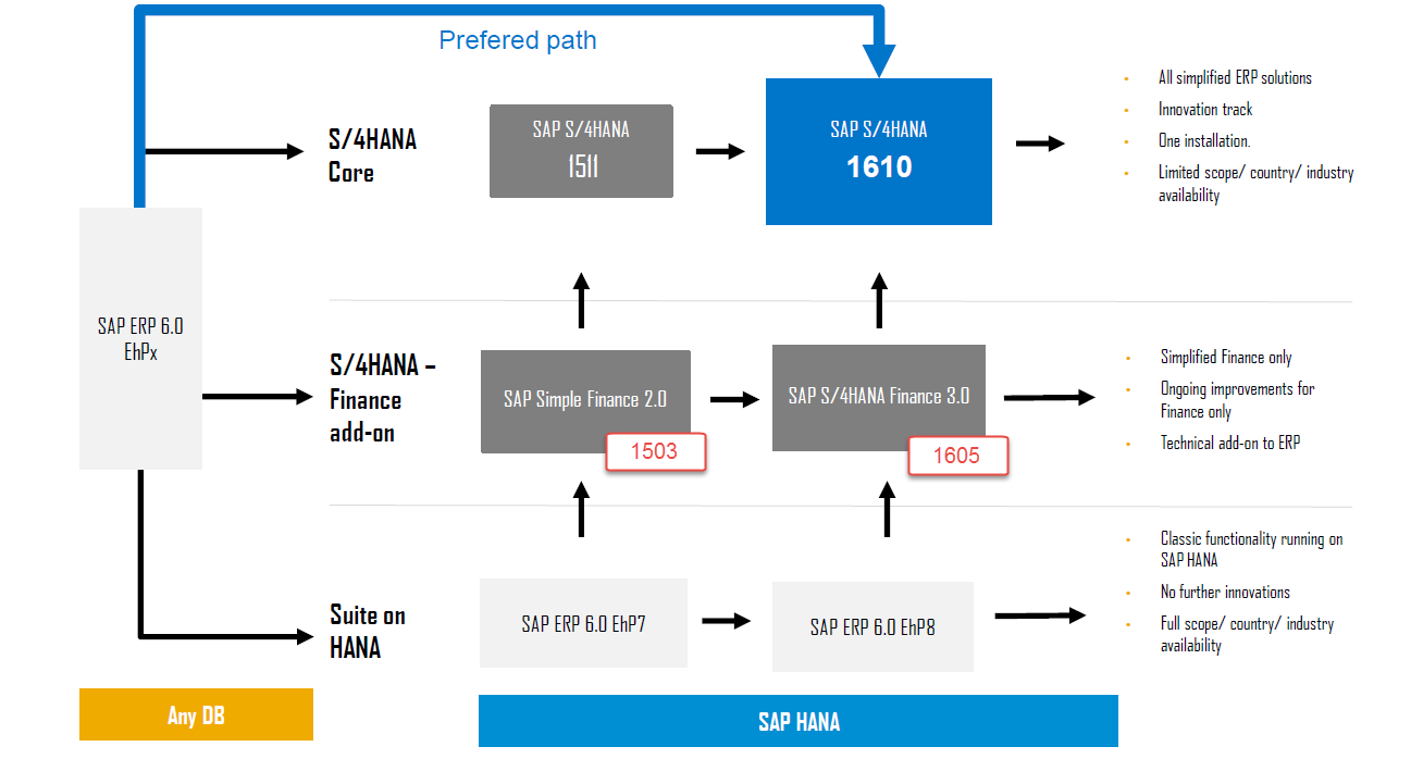 S/4HANA Migration Paths