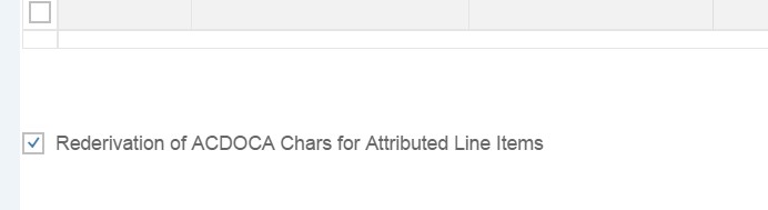 Realignment Attributed Segments